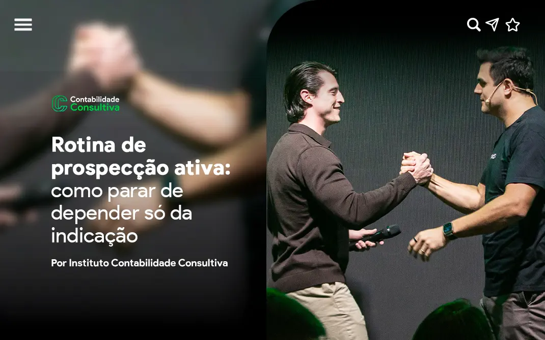 Rotina de prospecção ativa: como parar de depender só da indicação